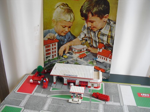 Lego esso tankstelle - 310, xxl