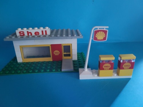 Lego shell tankstelle 648 - lego,